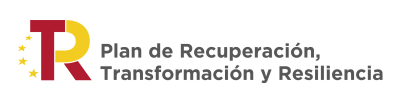 Logo plan de recuperación , transformación y resiliencia